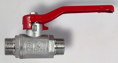 3/4" Kugelhahn mit 2 x Aussengewinde (Bild für) 3/4" Kugelhahn mit 2 x Aussengewinde